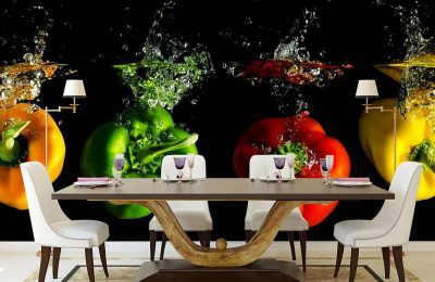 Fototapeta w kuchni warzywa